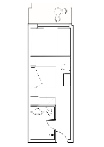Tengerre néző családi szoba - alaprajz