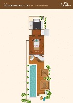 Kanifushi grand pool villa alaprajz