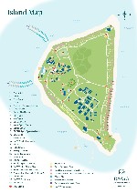 Üdülőhely térképe