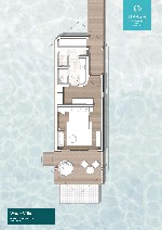 Vízparti villa - alaprajz