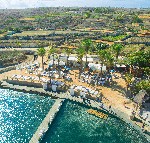 A strandklub légifelvétele