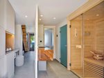 Maisonette, kilátással a medencére