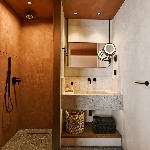 Deluxe szoba, fürdőszoba