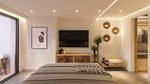 Családi bungaló, kilátással a kertre