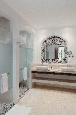 Deluxe szoba fürdőszoba