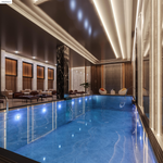 A fedett medence vizualizációja