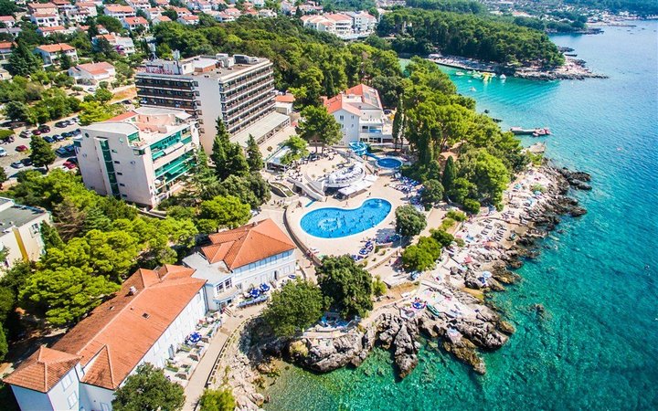 Kilátás az üdülőhelyre