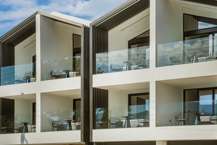 A szálloda külseje