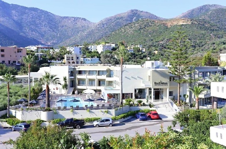 Kilátás a szállodára