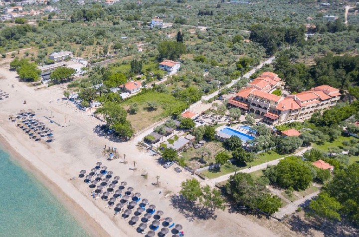 Kilátás a szállodára