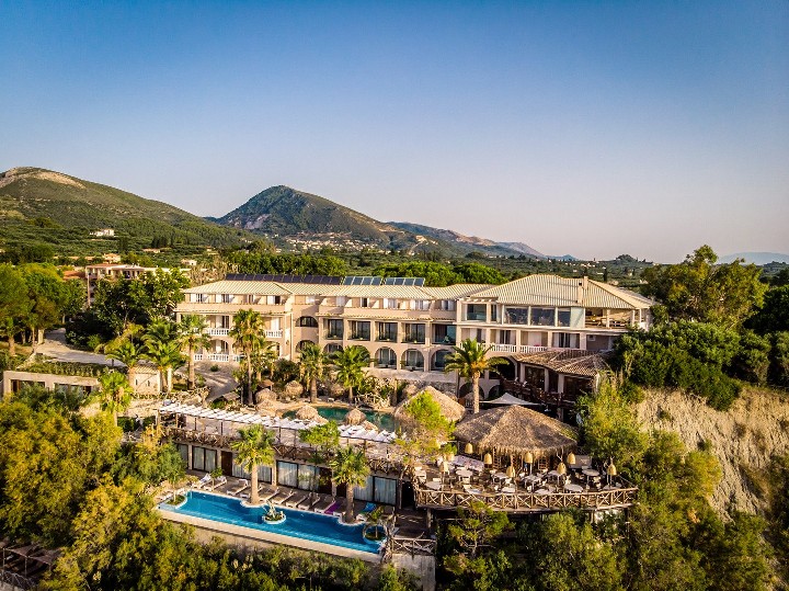 Kilátás a szállodára