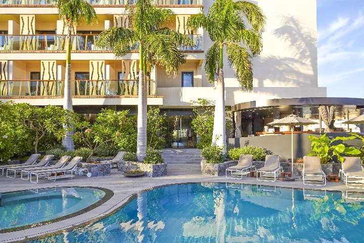 A szálloda kilátása