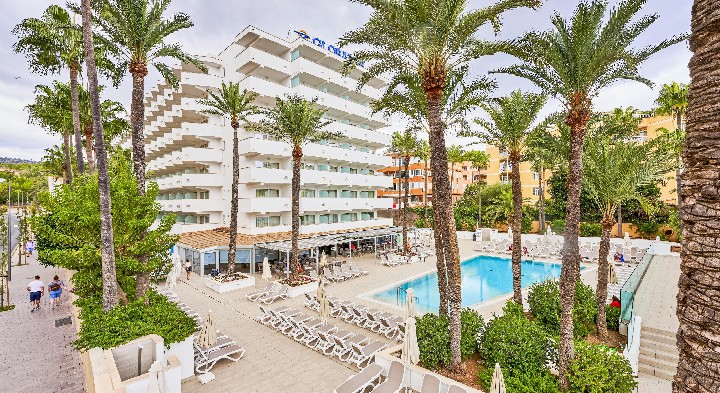 Kilátás a szállodára