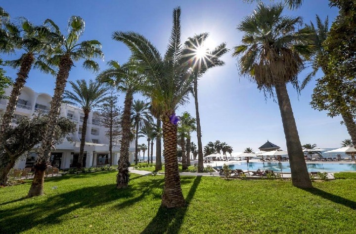 Kert és úszómedence