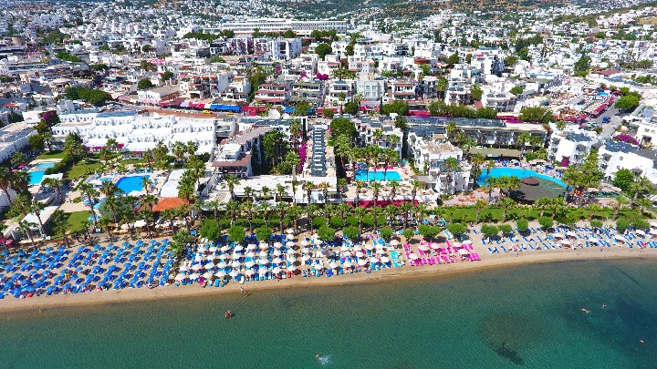 Kilátás a szálloda környékére