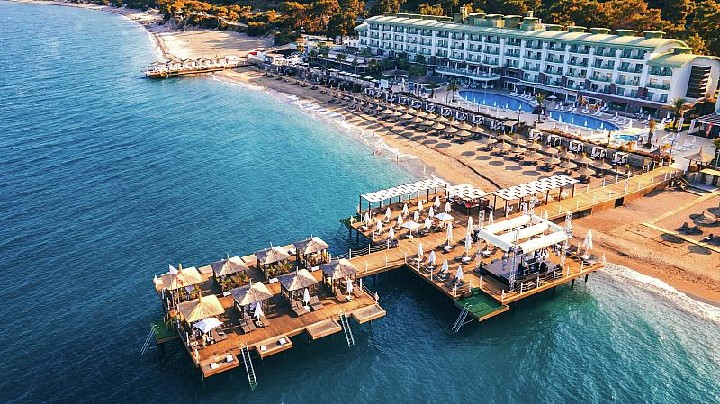 A szálloda kilátása