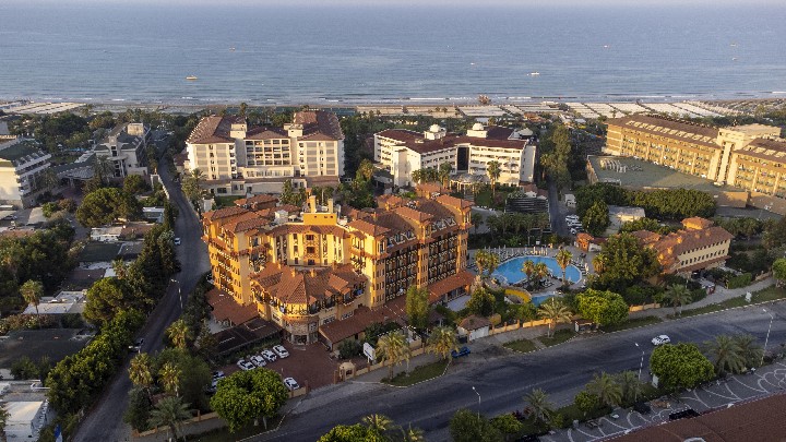 A szálloda környéke