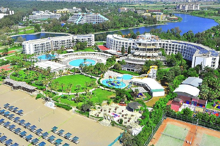 Kilátás a szállodára